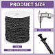 23M Sparkle Polyester Round Cord&nbsp;OCOR-BC0009-51B-2
