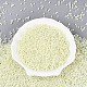 ガラスシードビーズ  セイロン  ラウンド  緑黄  12/0  2mm  穴：1mm  約30000個/ポンド&nbsp;SEED-A011-2mm-152-2