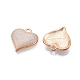 Alloy Enamel Pendants&nbsp;PALLOY-TAC0012-58B-RS-2