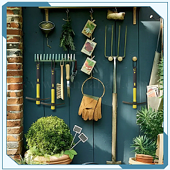 4Pcs Heavy-Duty Mini Manganese Steel Garden Pickaxe with Plastic Handle for Digging&nbsp;TOOL-DR0001-17