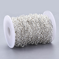 304 Stainless Steel Paperclip Chains&nbsp;CHS-N001-12S