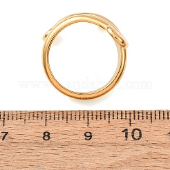 304 Stainless Steel Cuff Open Rings for Women&nbsp;LS-SA-CBA6EDB-09G
