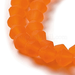 Imitate Austrian Crystal Frosted Glass Beads Strands&nbsp;EGLA-A039-T3mm-MD11