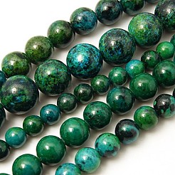 Synthetic Chrysocolla Beads Strands&nbsp;LS-G-L529-B01-10mm