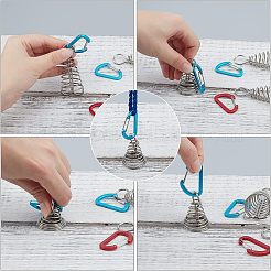 12Pcs 2 Colors Aluminium Alloy Tent Rope Tensioners&nbsp;FIND-FH0001-99