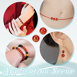 20Pcs Ntural Carnelian Beads&nbsp;G-NB0006-10