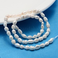 Natural Cultured Freshwater Pearl Beads Strands&nbsp;PEAR-L001-G-20-01-X