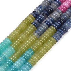 Dyed Natural White Jade Beads Strands&nbsp;G-H333-02G