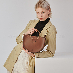 Rattan Woven Wood Bag Handles&nbsp;WOOD-PH0008-95