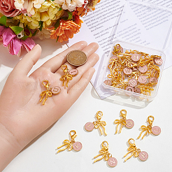 26Pcs Alloy Enamel Pendant Decorations&nbsp;HJEW-SP00024