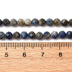 Natural Lapis Lazuli Beads Strands&nbsp;G-RM2025-A24-4mm