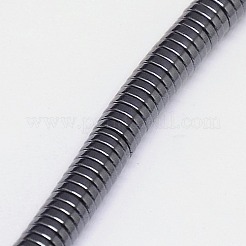Non-magnetic Synthetic Hematite Beads Strands&nbsp;G-J164A-3mm-02