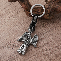 Vintage 304 Stainless Steel Angel Maria Keychains&nbsp;MY5098