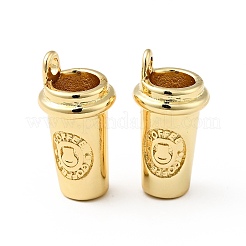 Rack Plating Brass Pendants&nbsp;KK-E060-15G