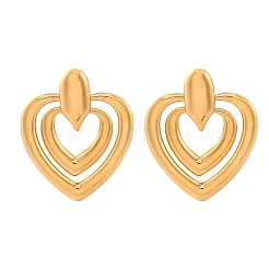 304 Stainless Steel Stud Earrings&nbsp;EJEW-Z098-10G