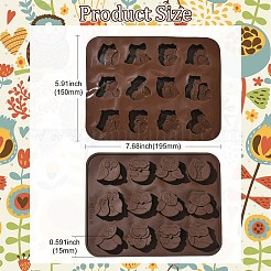 2Pcs DIY Owl Silicone Molds&nbsp;DIY-CJ0002-78