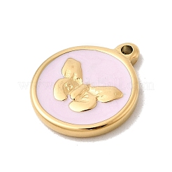 304 Stainless Steel Enamel Pendants&nbsp;STAS-Z179-33G