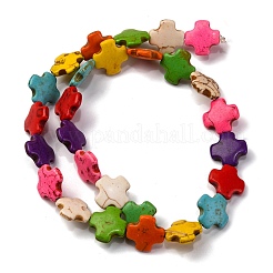 Synthetic Turquoise Beads Strands&nbsp;G-C147-07
