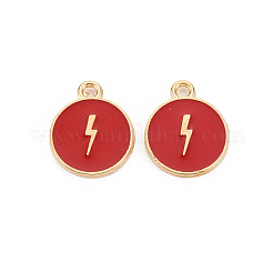 Alloy Enamel Pendants&nbsp;LS-ENAM-S121-184E