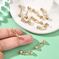 SHEGRACE Brass Bead Tips&nbsp;XGRQ58184-789G