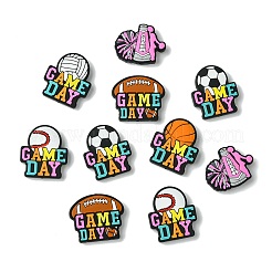 12Pcs 6 Styles Silicone Beads&nbsp;SIL-CJ0003-12