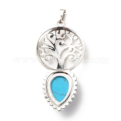 Natural & Synthetic Gemstone Big Pendants&nbsp;G-G855-05P