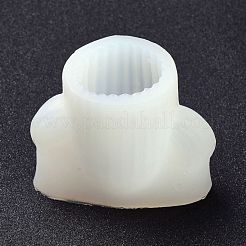 DIYウールサボテンキャンドルモールドシリコーン  UVレジン用  エポキシ樹脂ジュエリー作り  ホワイト  7.4x4.3x5.6cm  内径：3.2x3.5のCM&nbsp;DIY-Z014-12