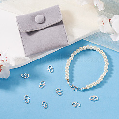 20Pcs Brass S-Hook Clasps&nbsp;KK-TA0008-74