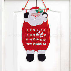 Christmas Non-woven Fabric Gnome Calendar Pendant Decorations&nbsp;DIY-WH0430-851
