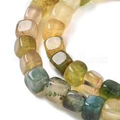 Natural Dragon Veins Agate Beads Strands&nbsp;G-G177-E22-01