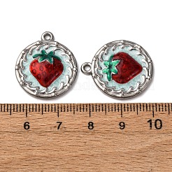 304 Stainless Steel Enamel Pendants&nbsp;STAS-P406-24P