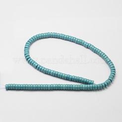 Synthetic Howlite Beads Strand&nbsp;G-P228-01-6mm