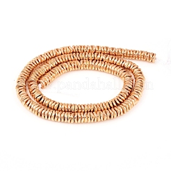 Electroplated Non-magnetic Synthetic Hematite Beads Strands&nbsp;G-F682-09-KCG