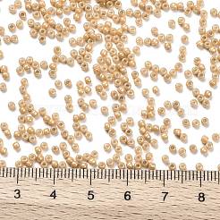 トーホー 11/0ラウンドビーズ  日本製シードビーズ  （123d）不透明な光沢のダークベージュ  2.2mm  穴：0.8mm  約5555個/50g&nbsp;SEED-XTR11-0123D