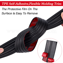 TPE Self-Adhesive Flexible Molding Trim&nbsp;FIND-WH20001-12B