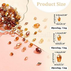 178Pcs Glass Beads&nbsp;GLAA-NB0001-69C