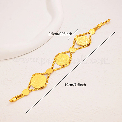 Elegant Brass Link Chain Bracelets for Women&nbsp;IA9135