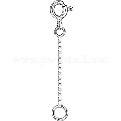 Stainless Steel Chain Extenders&nbsp;STAS-WH0017-04-P