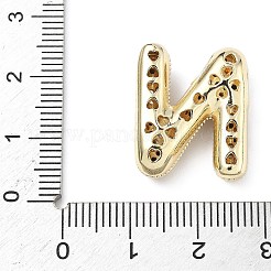 Brass Micro Pave Cubic Zirconia Pendants&nbsp;KK-Z108-02G-N