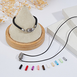 1Set Stainless Steel Perfume Bottle Necklaces&nbsp;NJEW-FH0001-27