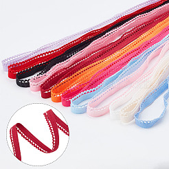 24M 12 Colors Flat Picot Elastic Cord&nbsp;OCOR-ME0001-41