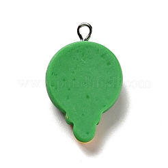 Christmas Opaque Resin Pendants&nbsp;RESI-G043-B05