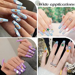 Ocean Theme Natural Shell & Resin & Plastic & Alloy Nail Art Decoration&nbsp;MRMJ-CP0001-34A