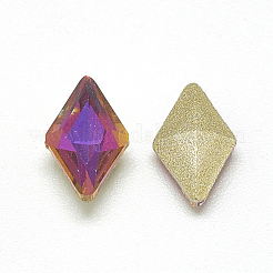 DIY Pointed Back K9 Glass Rhinestone Cabochons&nbsp;RGLA-T046-04D