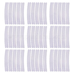 ホイール蛍光ステッカー20枚  ホイール用蓄光反射ストリップ  ホワイト  90x7x0.3mm&nbsp;OFST-WH0004-102