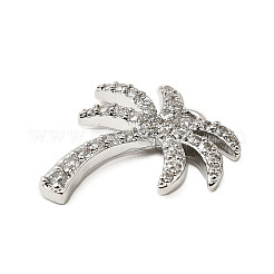 Brass Micro Pave Cubic Zirconia Pendants&nbsp;KK-G534-01A-P