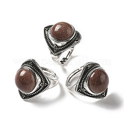 Synthetic Goldstone Adjustable Rings&nbsp;G-P560-03AS-04