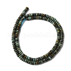 Natural African Turquoise(Jasper) Beads Strands&nbsp;G-L635-A40-4x2mm