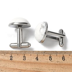 304 Stainless Steel Cuff Buttons&nbsp;G-C185-02P-35