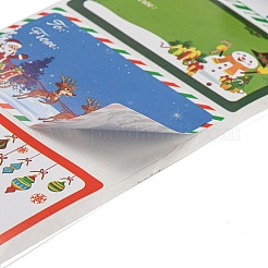 Christmas Theme Cartoon Paper Stickers&nbsp;STIC-P013-07D